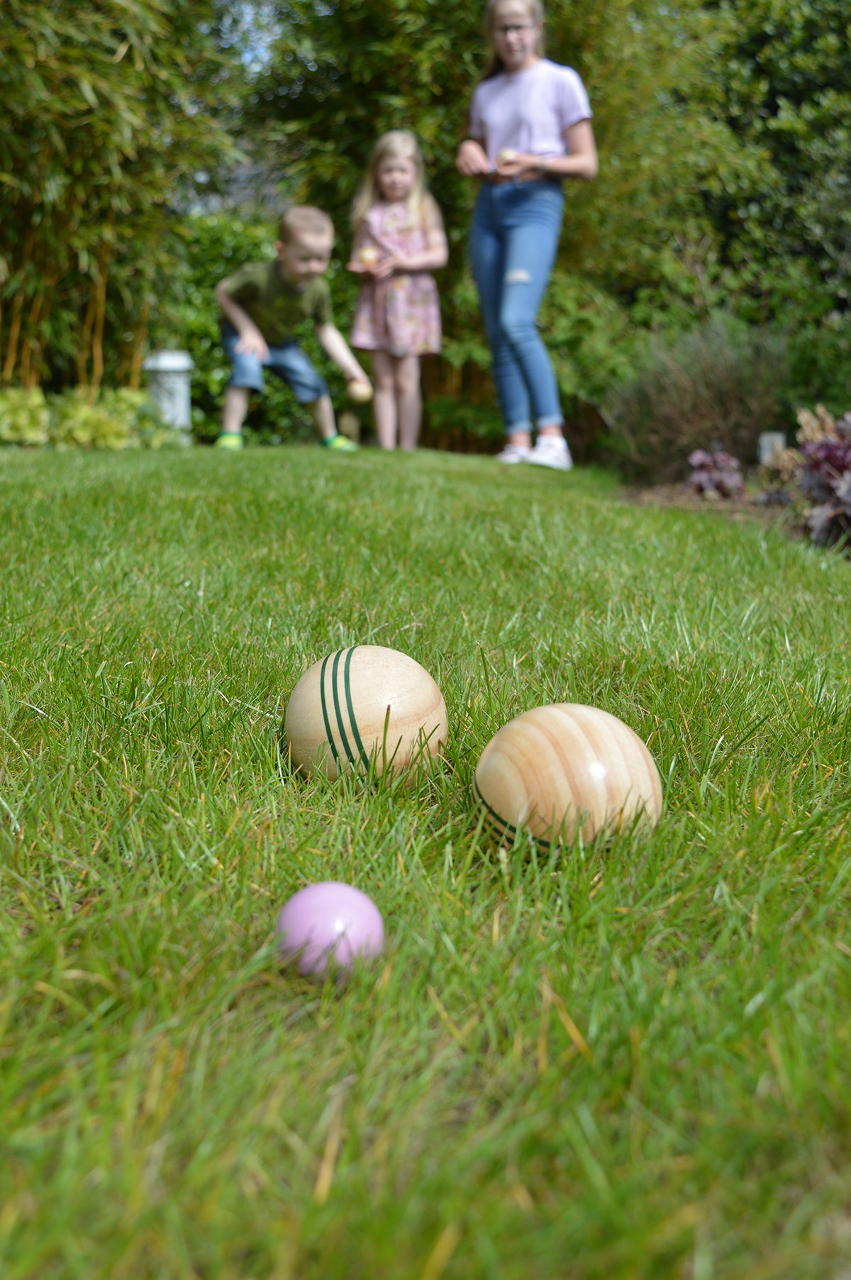 Traditional Garden Games NEW Wooden Boule