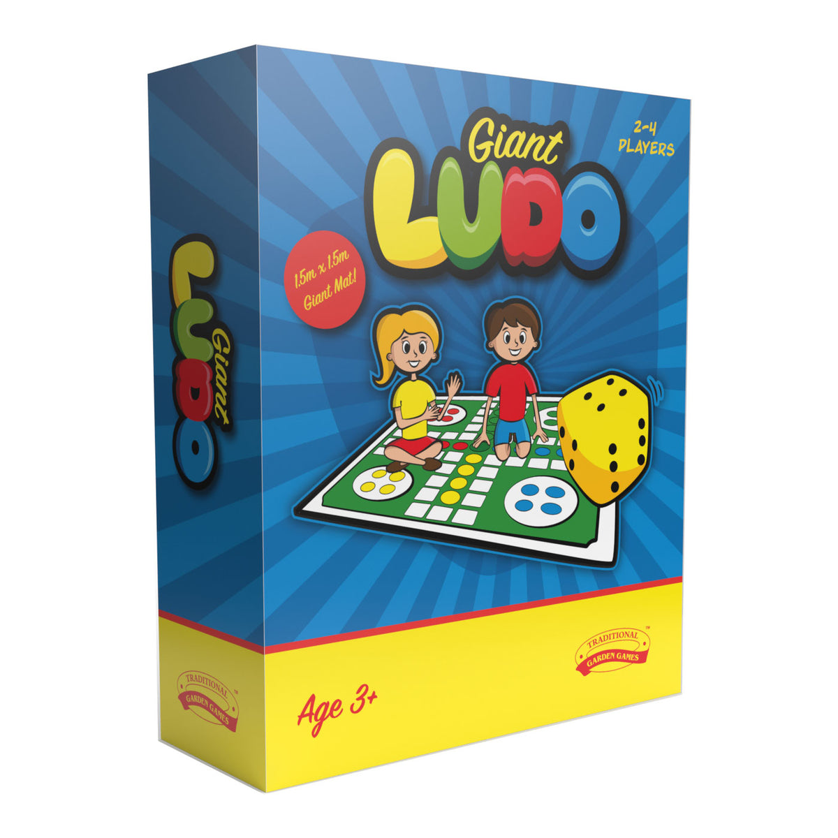 Giant Garden Ludo 1.5m x 1.5m