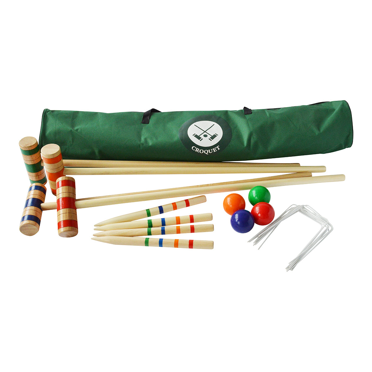 Traditional Garden Games Family Croquet Set