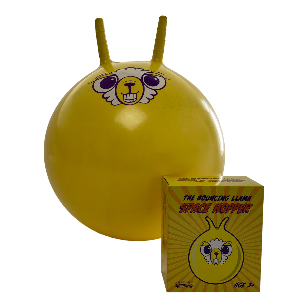 Llama Space Hopper Yellow