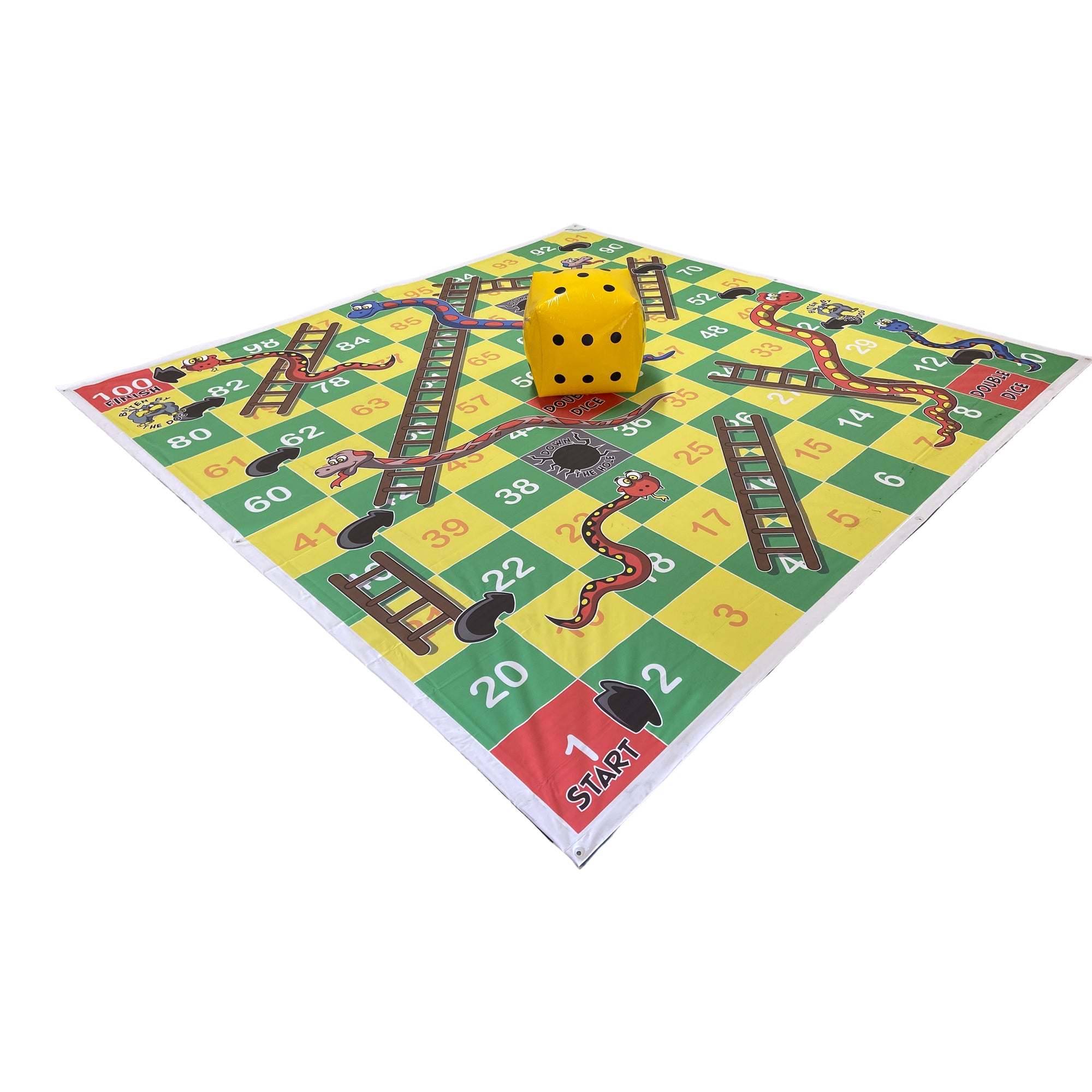 Giant Snakes and Ladders 3m x 3m Traditional Garden Games