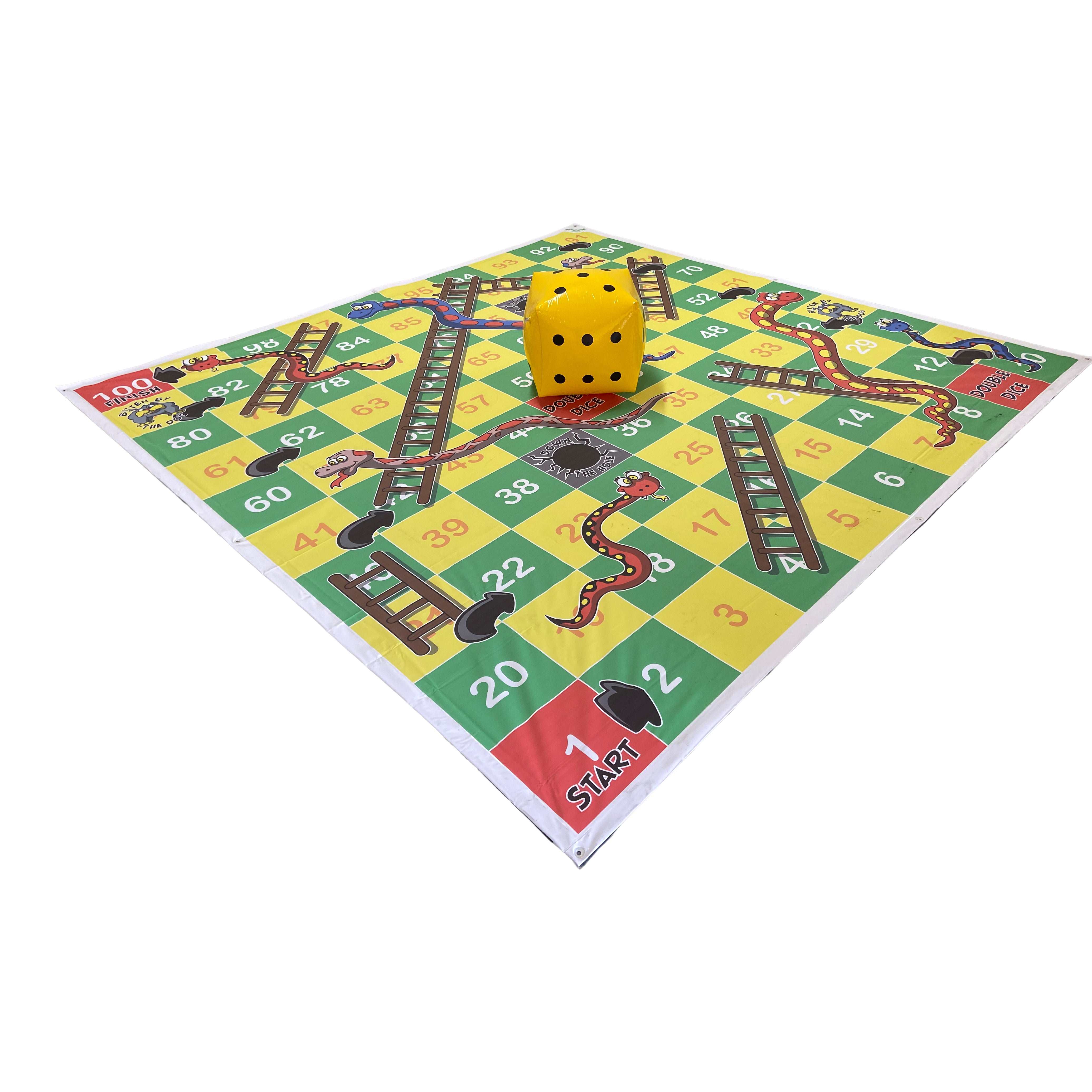 A To Z Riesen-Schlangen-und-Leitern-Spiel – Indoor/Outdoor, 85x85 Cm Matte, Für 2–6 Spieler, In Originalverpackung A To Z Riesen-Schlangen-und-Leitern-Spiel – Indoor/Outdoor, 85x85 Cm Matte, Für 2–6 Spieler, In Originalverpackung