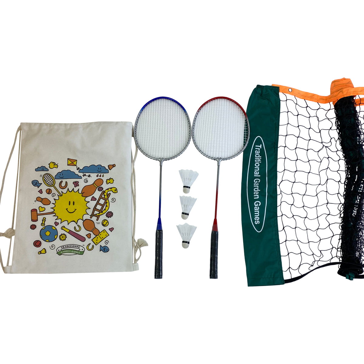 Premium Badminton Set with 5m Net