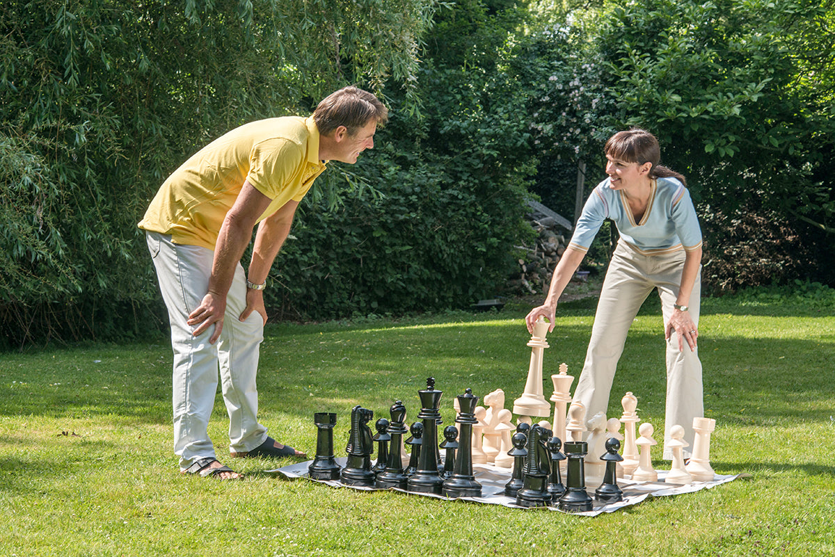 Traditional Garden Games Giant Garden Chess 43cm