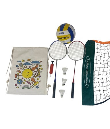 Badminton &amp; Volleyball Set with 3m Net