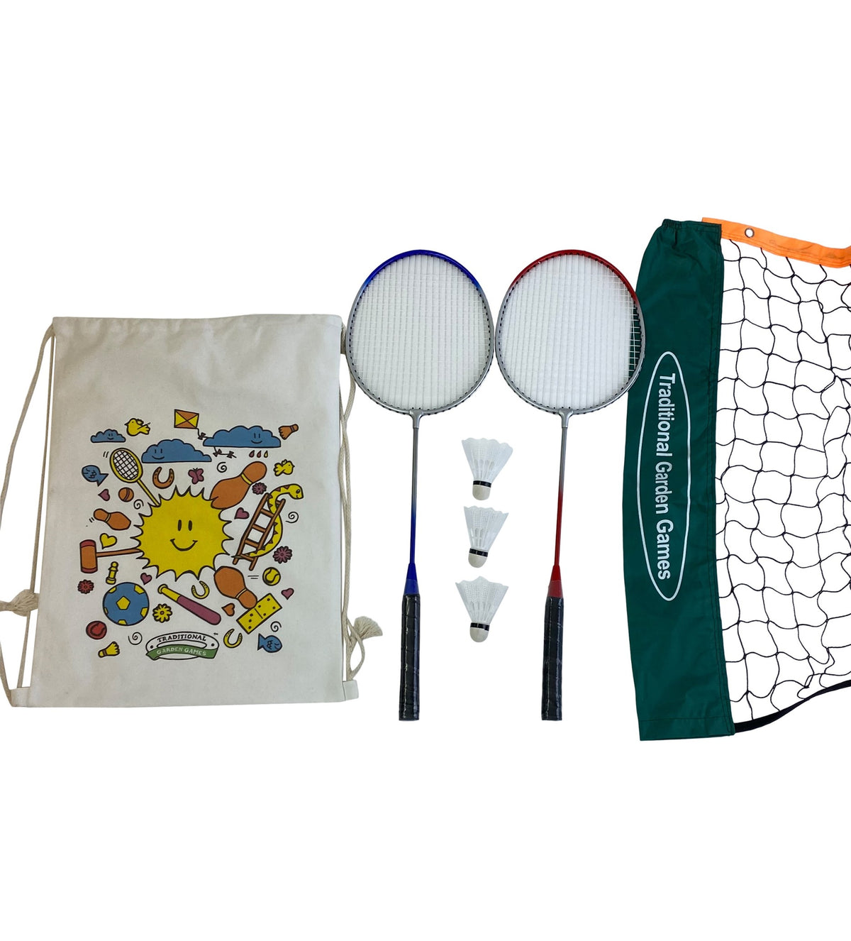 Premium Badminton Set with 6m Net