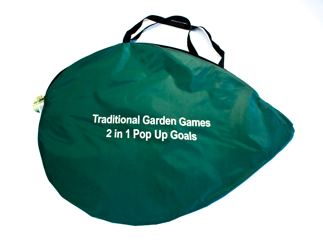 Traditional Garden Games 2 in 1 Pop Up Goal