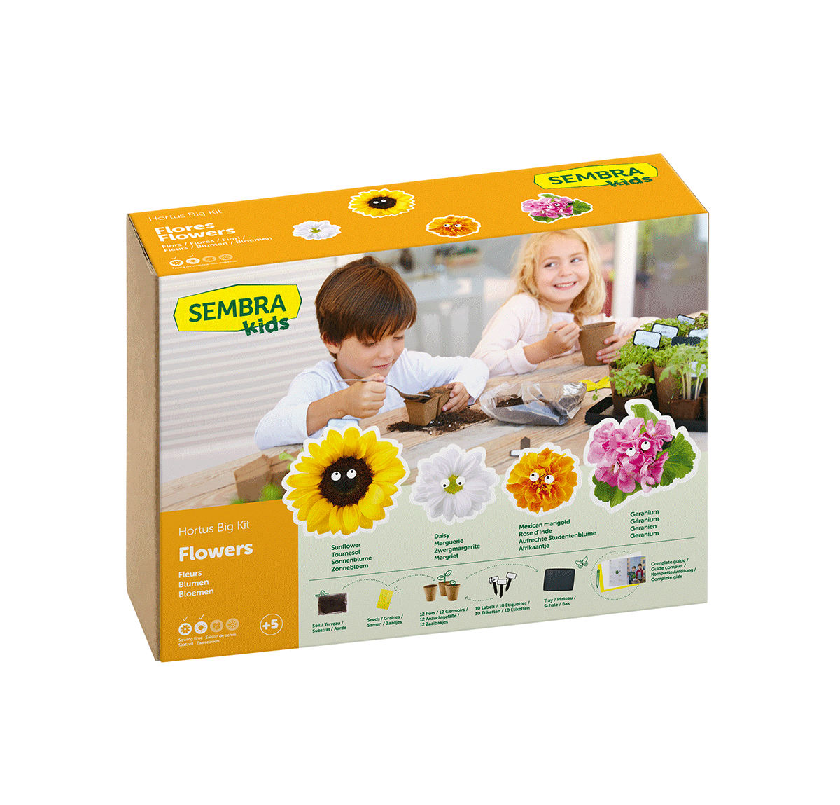 Traditional Garden Games BIG Summer Flowers Kit