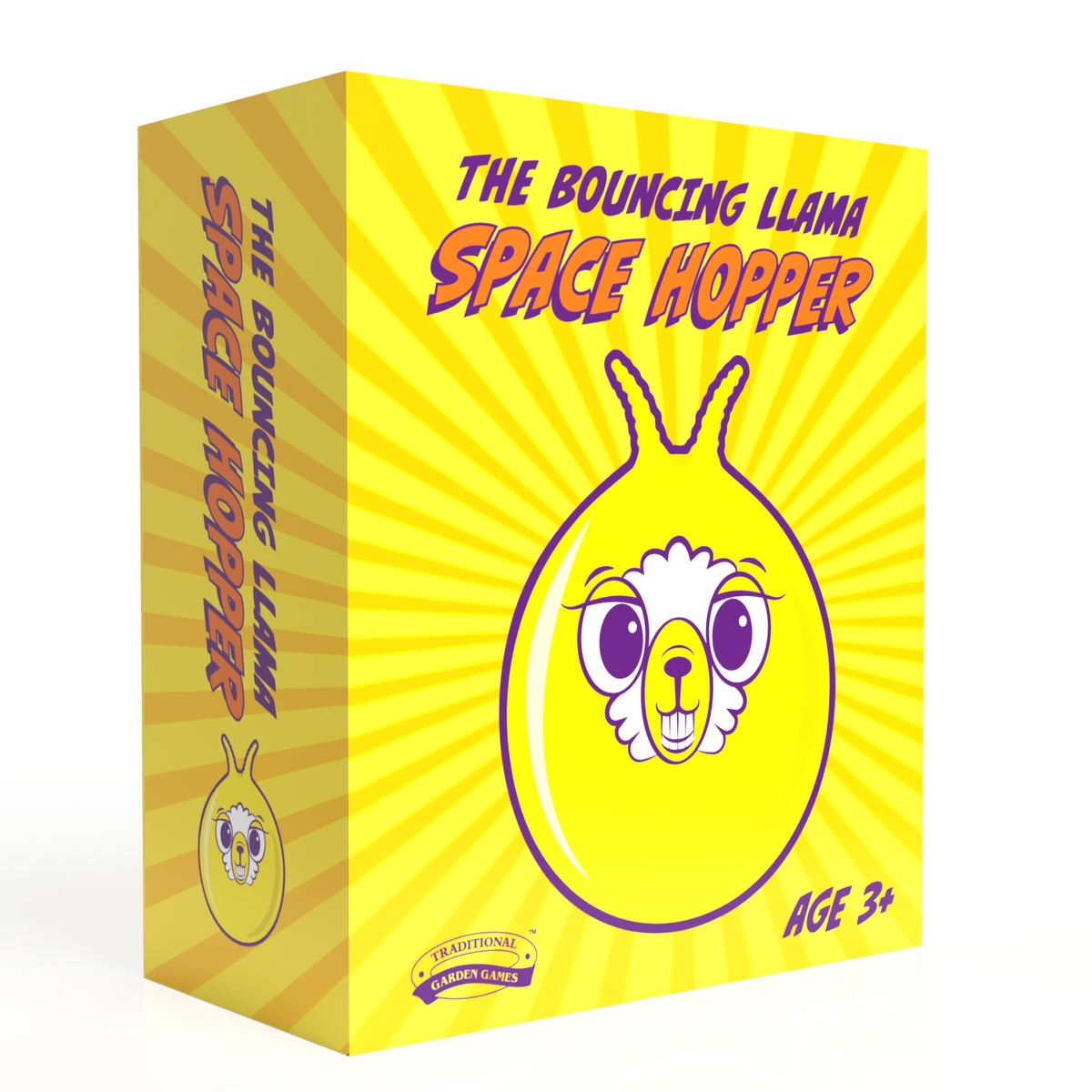 Llama Space Hopper Yellow