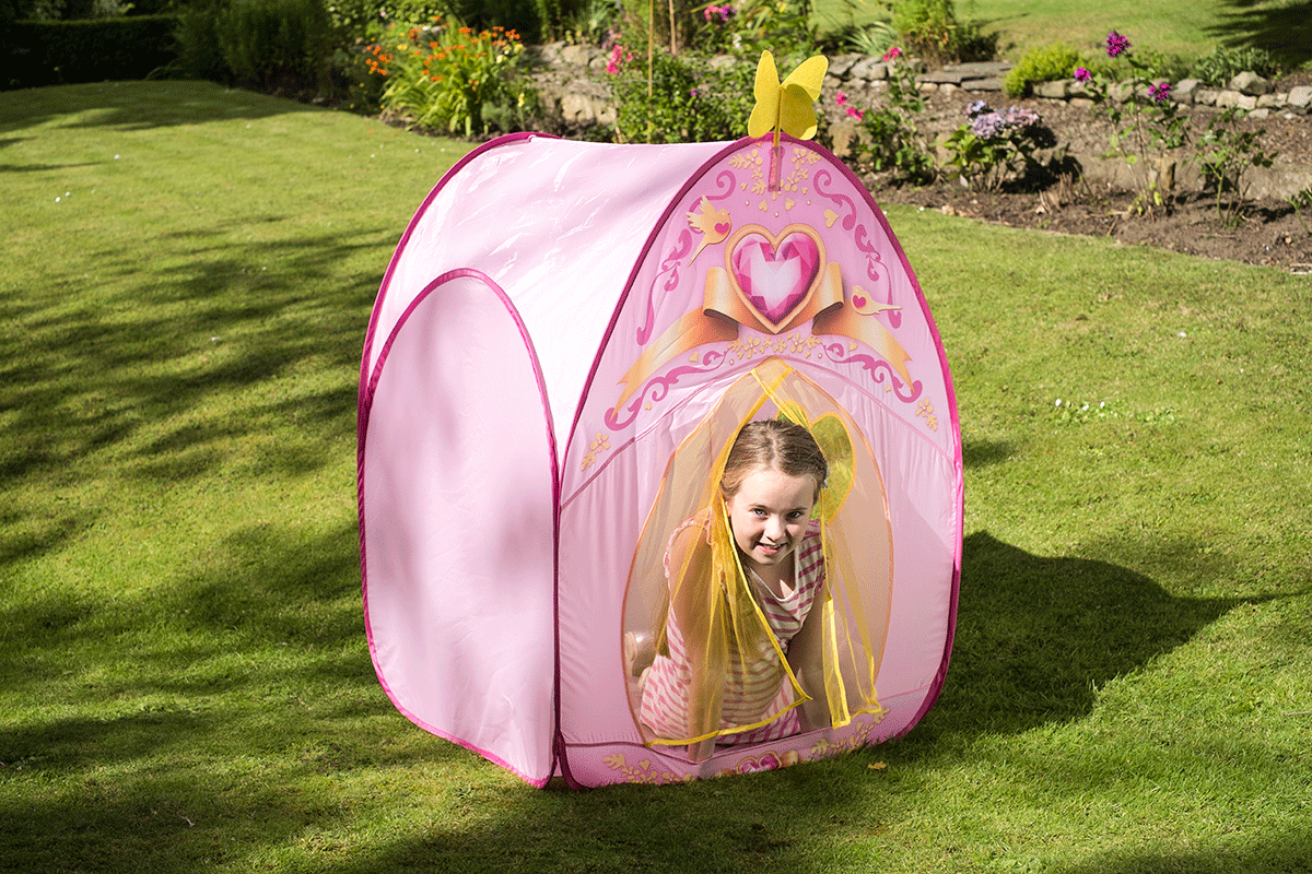 Princess Play Tent for Kids | Pop-Up Indoor & Outdoor Play Tent