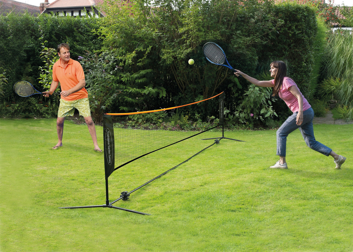 3 in 1 Badminton Volleyball &amp; Tennis Playset with 5m Net