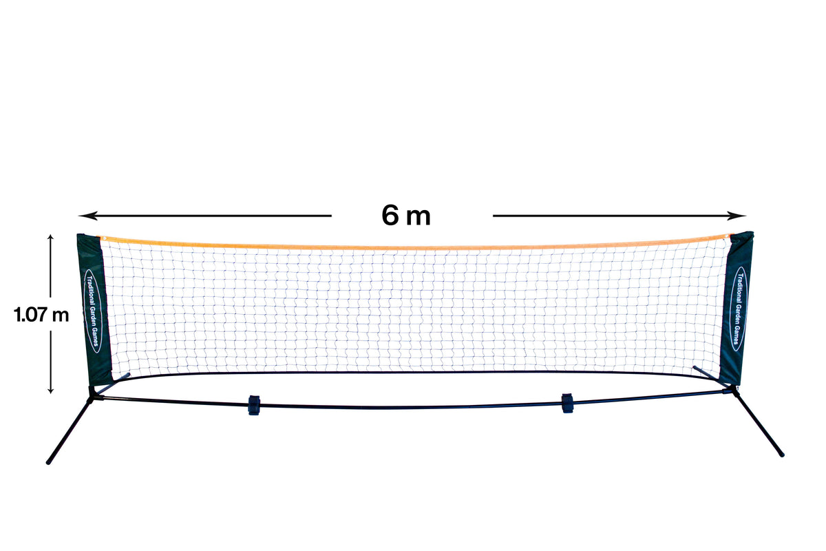 3 in 1 Volleyball and Tennis Set with 6m Net