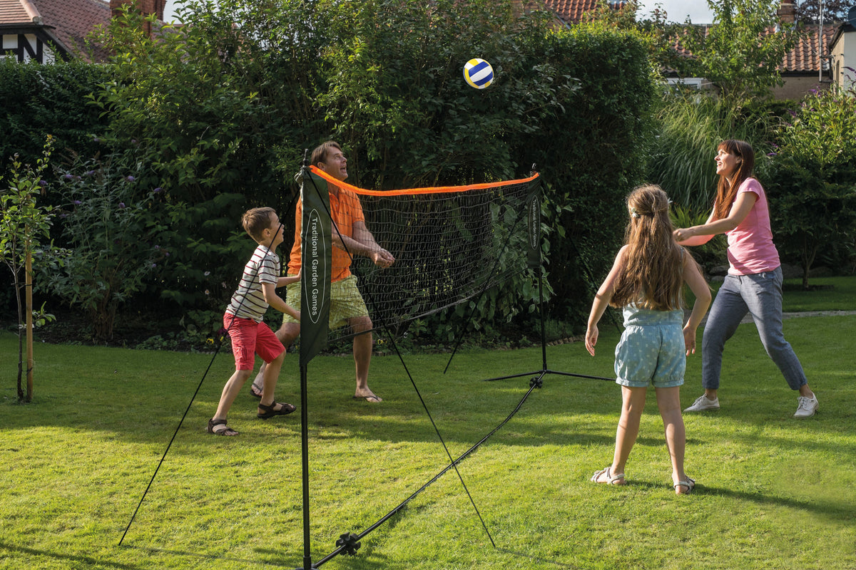 Badminton &amp; Volleyball Set with 6m Net